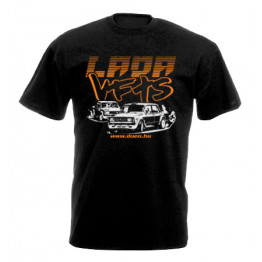 Z LADA VFTS férfi póló, fekete Z LADA VFTS férfi póló, fekete