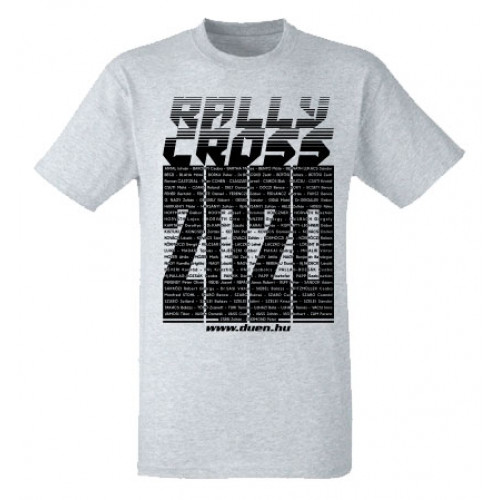 RALLYCROSS 2020 férfi póló, szürke
