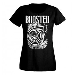 BOOSTED TURBÓ női felső, fekete