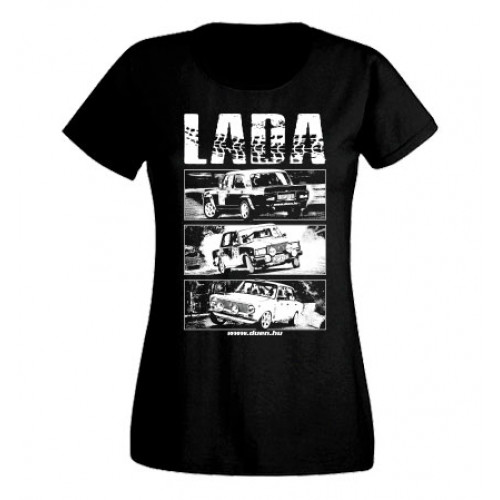 LADA ALLSTARS női felső, fekete