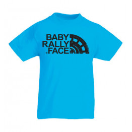 BABY RALLY FACE gyerek póló, világoskék
