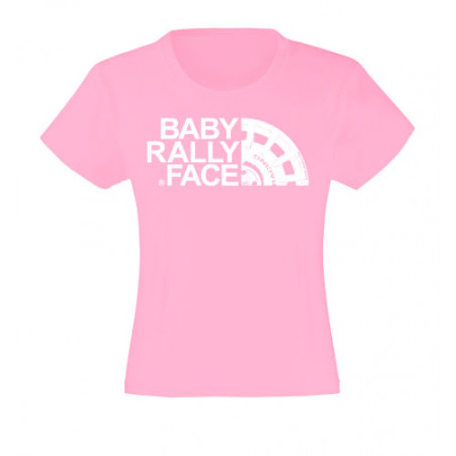 BABY RALLY FACE gyerek póló, rózsaszín