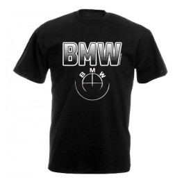 BMW férfi póló, fekete