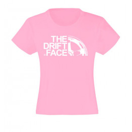 THE DRIFT FACE gyerek póló, rózsaszín