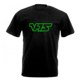 VFTS férfi póló, fekete / zöld