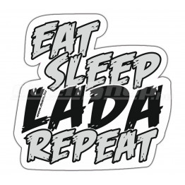 EAT SLEEP LADA REPEAT autómatrica