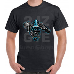 2JZ GTE Engine - fekete póló