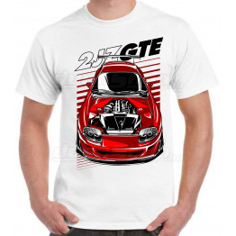 2JZ GTE Supra - fehér póló