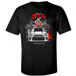 TUNING - Nissan GTR FACE Godzilla - fekete
