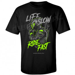 TUNING - Life SLOW - Ride FAST - fekete