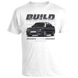 TUNING - BMW E30 - Build your dreams - fehér