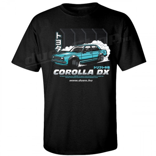 TUNING - Toyota COROLLA DX - fekete