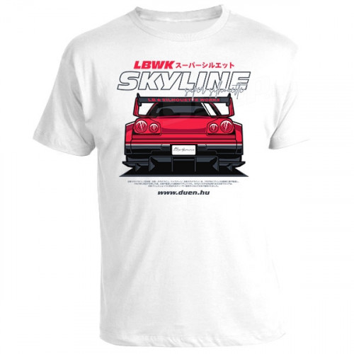 TUNING - Nissan SKYLINE Super Silhouette - fehér