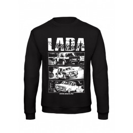 LADA ALLSTARS pulóver, fekete