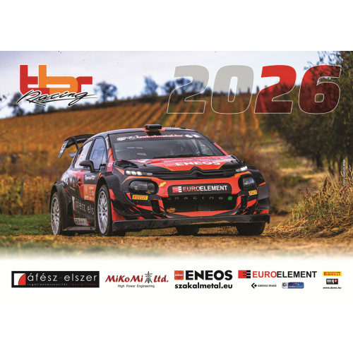 BÚTOR ROBI 2026 FALINAPTÁR A3 méret