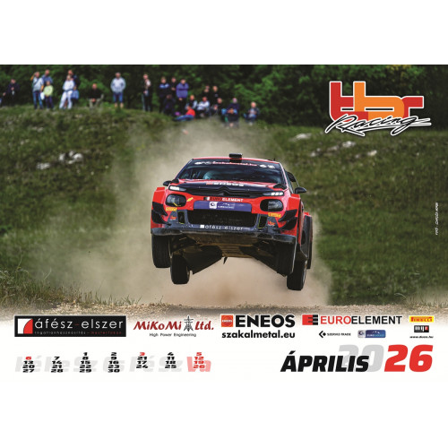 BÚTOR ROBI 2026 FALINAPTÁR A3 méret