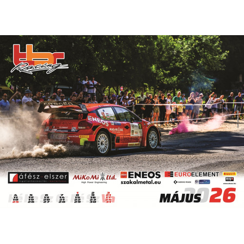 BÚTOR ROBI 2026 FALINAPTÁR A3 méret