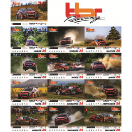 BÚTOR ROBI 2026 FALINAPTÁR A3 méret BÚTOR ROBI 2026 FALINAPTÁR A3 méret