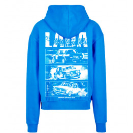 LADA ALLSTARS kapucnis pulóver, azúrkék