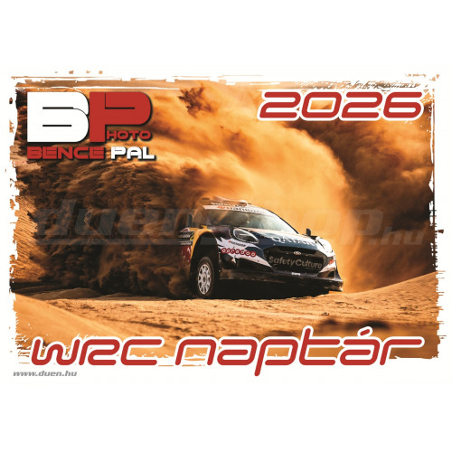 WRC FALINAPTÁR 2026 A3 méret WRC FALINAPTÁR 2026 A3 méret