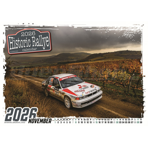HISTORIC RALLYE 2026 FALINAPTÁR A3 méret HISTORIC RALLYE 2026 FALINAPTÁR A3 méret
