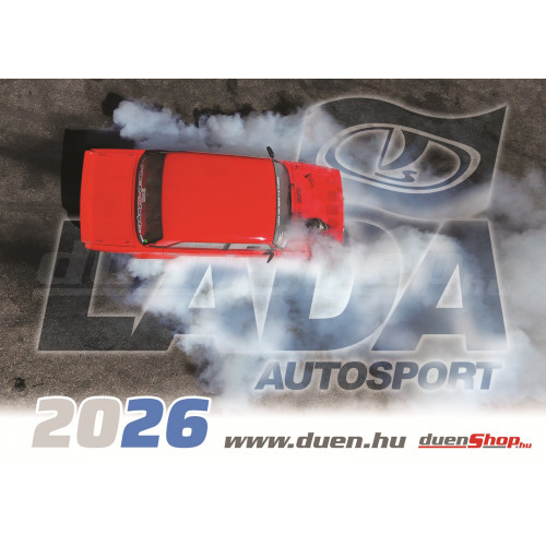 LADA AUTÓSPORT 2026 FALINAPTÁR A3 méret