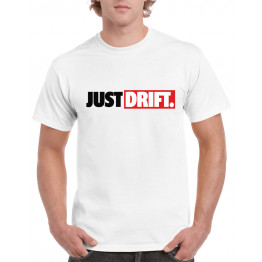 JUST DRIFT póló, fehér