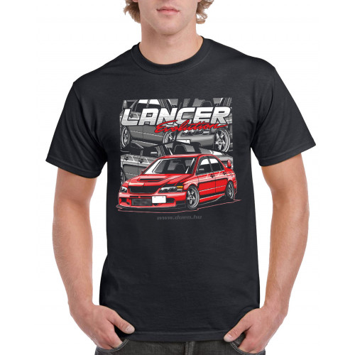 TUNING - Mitsubishi Lancer Evolution IX Red - fekete TUNING - Mitsubishi Lancer Evolution IX Red - fekete