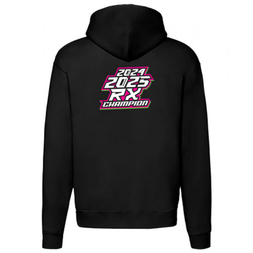TRX Motorsport CHAMPION kapucnis pulóver, fekete TRX Motorsport CHAMPION kapucnis pulóver, fekete