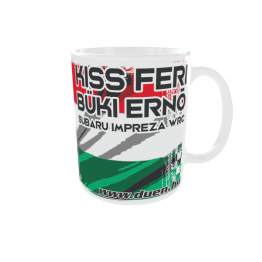 LEGENDARY HUNGARIANS - KISS FERI - Subaru Impreza WRC bögre, fehér