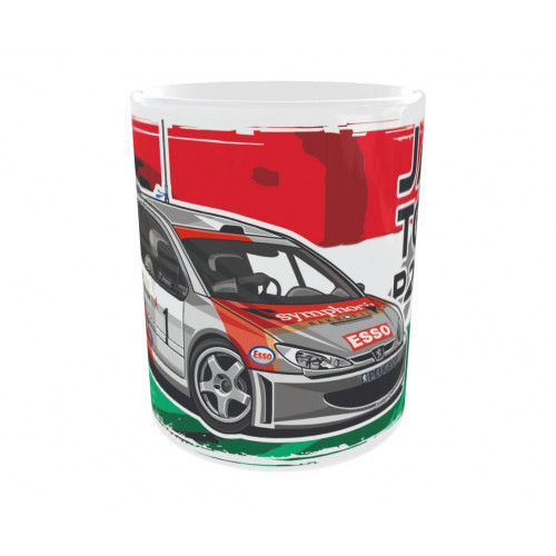 LEGENDARY HUNGARIANS - JANIKA - P206WRC bögre, fehér