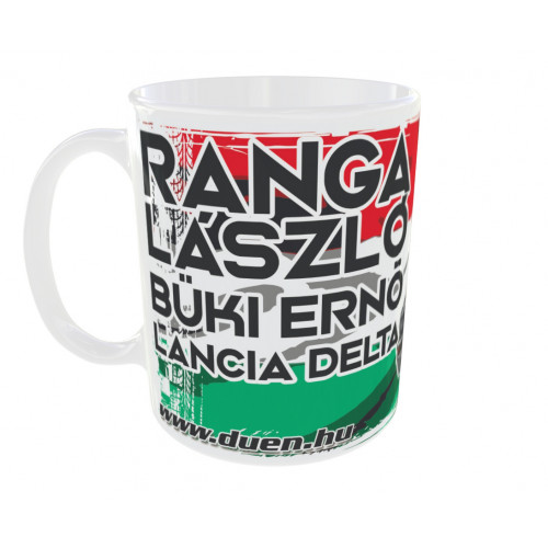 LEGENDARY HUNGARIANS - RANGA - LANCIA bögre, fehér LEGENDARY HUNGARIANS - RANGA - LANCIA bögre, fehér