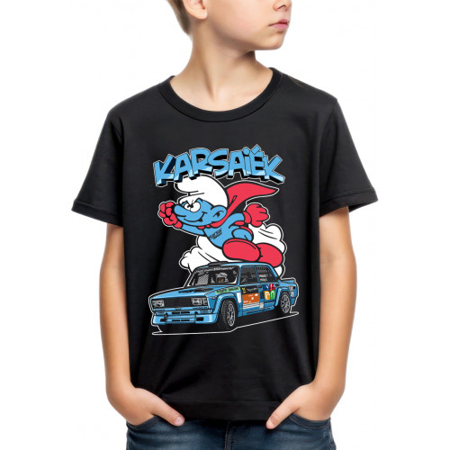 KARSAIÉK gyerek póló, fekete