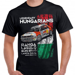 LEGENDARY HUNGARIANS - RANGA - LANCIA férfi póló, fekete LEGENDARY HUNGARIANS - RANGA - LANCIA férfi póló, fekete