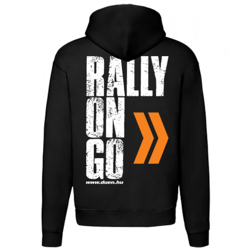 RALLYONGO cipzáras pulóver, fekete RALLYONGO cipzáras pulóver, fekete