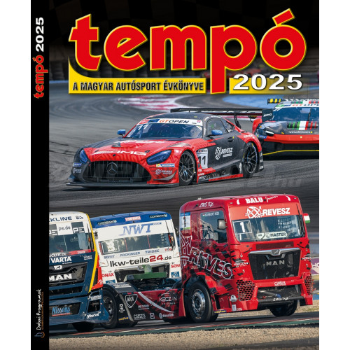Tempó a magyar autósport évkönyve 2025 Tempó a magyar autósport évkönyve 2025