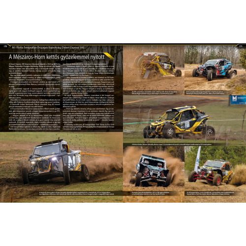 Tempó a magyar autósport évkönyve 2025 Tempó a magyar autósport évkönyve 2025