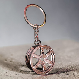 KULCSTARTÓ kicsi felni, ezüst