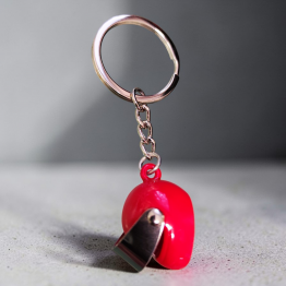 KULCSTARTÓ sisak, piros