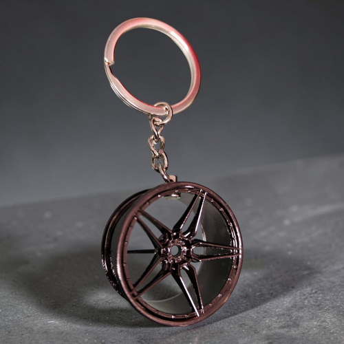 KULCSTARTÓ csillag felni, fekete