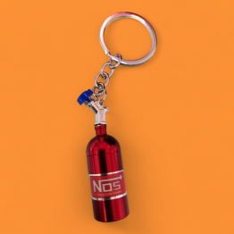 KULCSTARTÓ mini NOS palack, piros