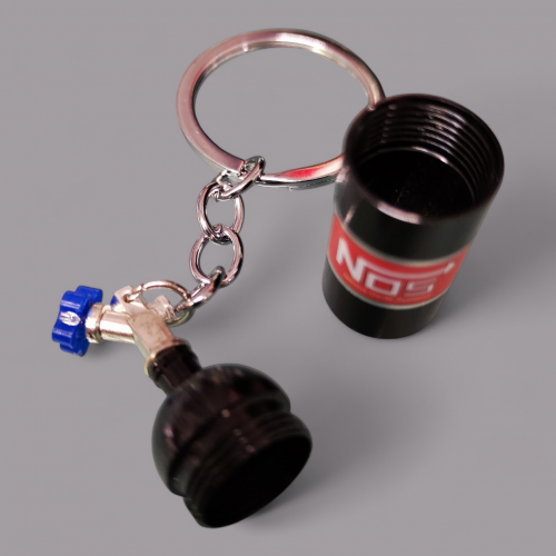 KULCSTARTÓ mini NOS palack, fekete