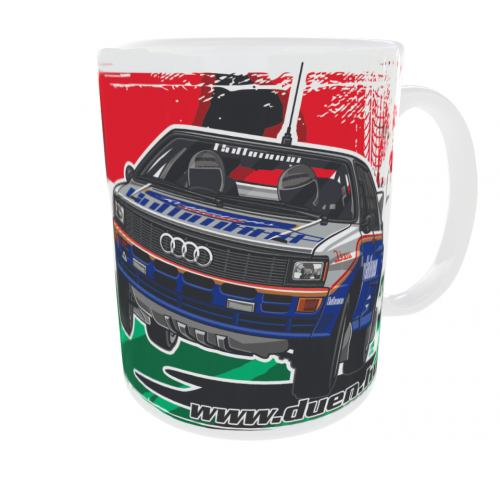 LEGENDARY HUNGARIANS - FERJÁNCZ ATTILA - Audi Quattro bögre, fehér