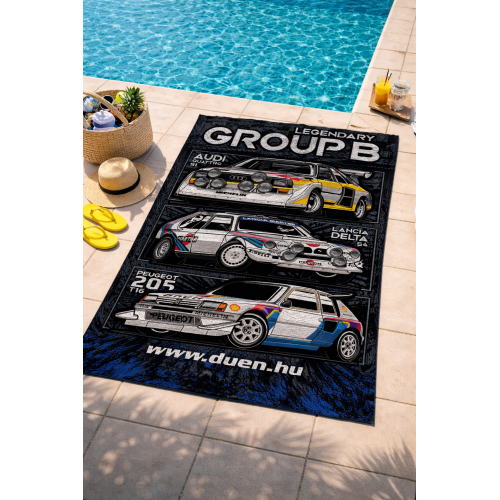 GroupB 3in1 strandtörölköző - NAGY