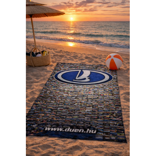 LADA képes strandtörölköző - NAGY
