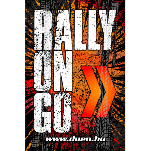 RALLYONGO narancs strandtörölköző - NAGY