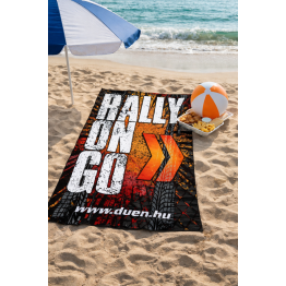 RALLYONGO narancs strandtörölköző - NAGY