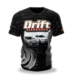 DRIFT LIFESTYLE szublimált fekete MEZ