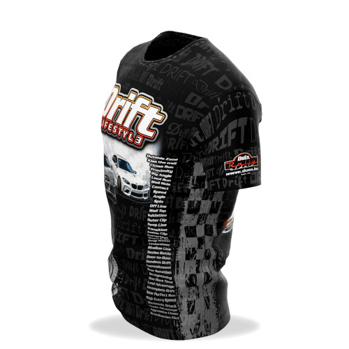 DRIFT LIFESTYLE szublimált fekete MEZ