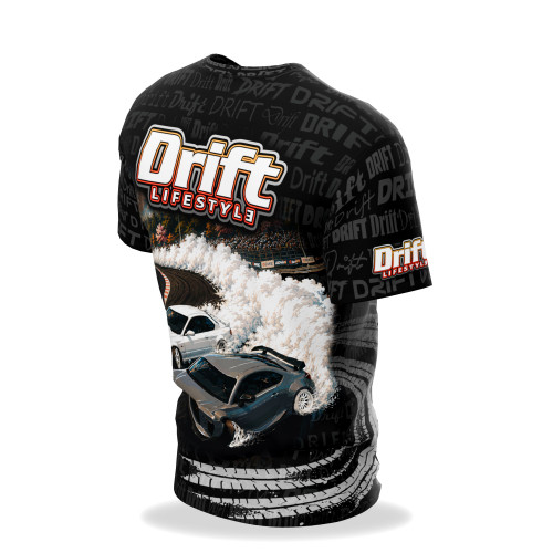 DRIFT LIFESTYLE szublimált fekete MEZ
